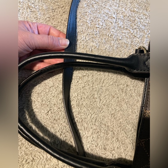 Nine West Brooklyn Jet Set Carryall Satchel NWOT - Picture 4 of 11